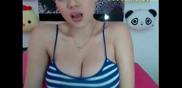  Big Boobs College Webcam Girl Proud Of Her Big Boobs